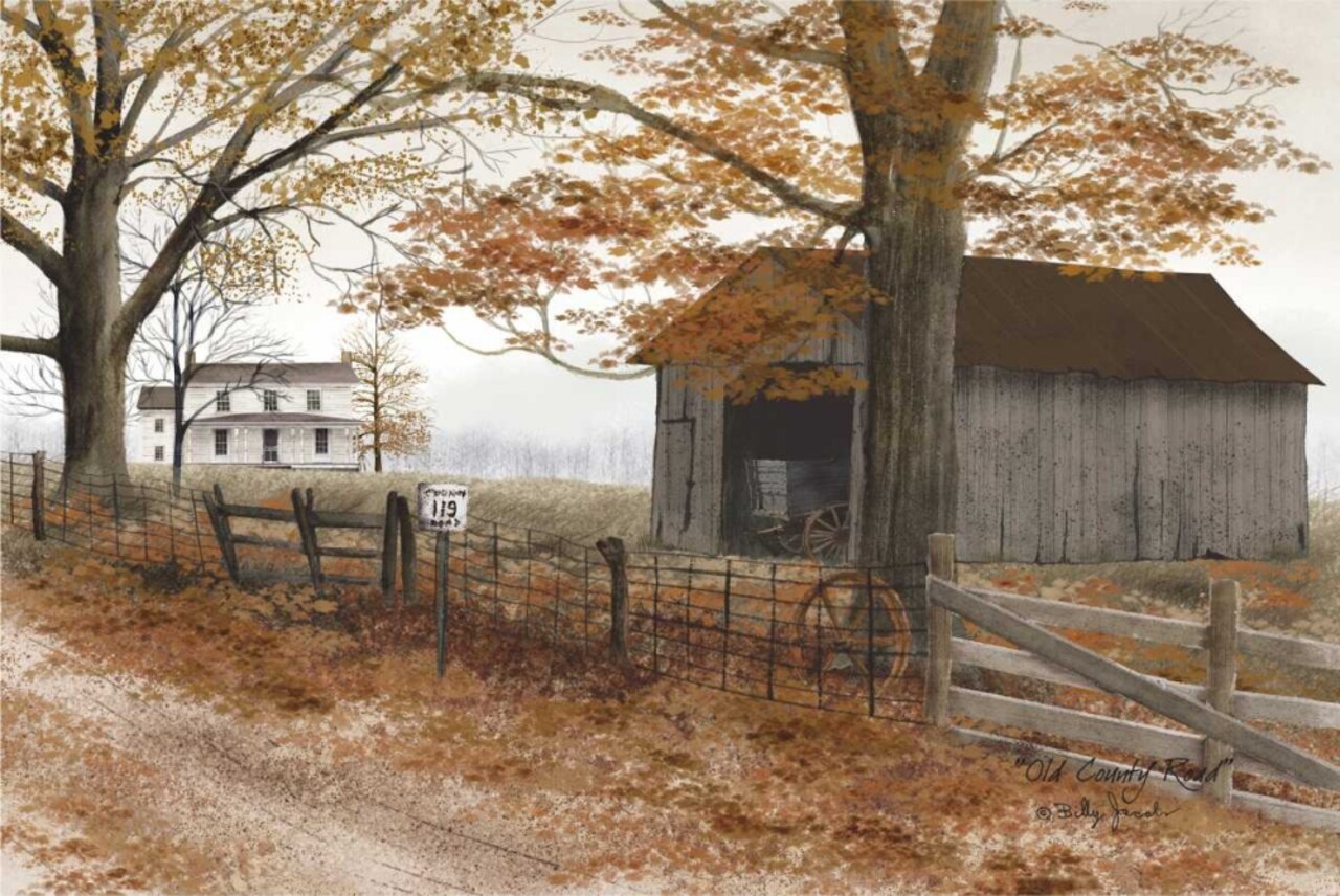 Old Country Road Poster Print by Billy Jacobs - Item # VARPDXBJ161C